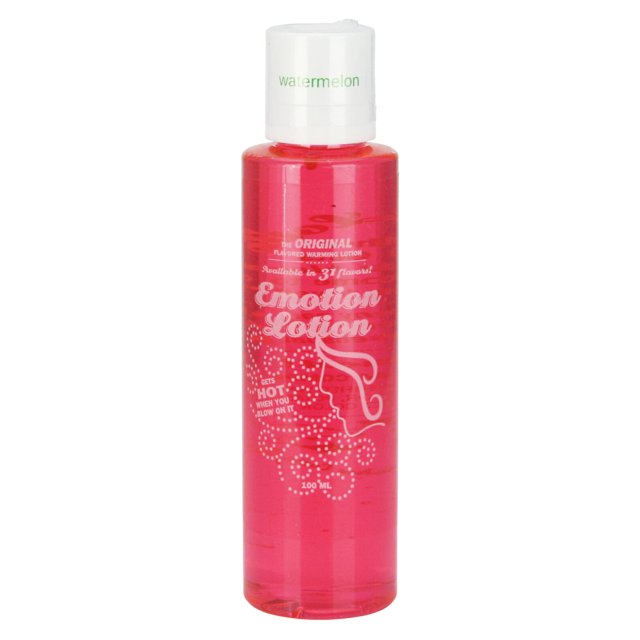 Emotion Lotion Flavored Warming Massage Oil, Watermelon 4 oz