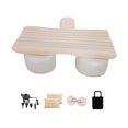 thumbnail image 1 of Maytalsory Rear Seat Air Cushion Bed With Unique Child Protection Gear Wave For Stability Car Inflatable Bed Beige Round footed pier, 1 of 6
