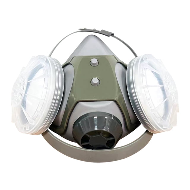 Masque Réutilisable de Respiration Demi-Pièce pour le Visage Masque à Gaz Protection Respiratoire Respirateurs pour Peinture Soudage Polissage Menuiserie et Autres Activités de Protection