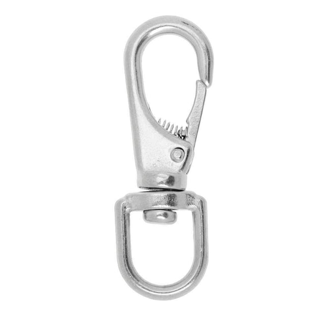 ziyahi 304 Stainless Steel Marine Boat Swivel Eye Quick Spring Snap Hook 0# 65mm