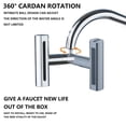 thumbnail image 4 of LSLJS Kitchen Faucet Outlet Universal Rotary Bubbler Pressurized Extension Water Nozzle Universal Joint, Home Accessories, 4 of 9