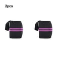 thumbnail image 3 of Becaristey Elastic Adjustable Wrist Wrap Lifting Fitness Strap Hand Support Band Compression Professional Protective Wristband Pink 1Set, 3 of 6