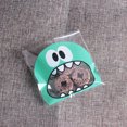 thumbnail image 2 of Sac Opp Auto-Scellant 100 Pcs10x10cm Dessin Animé Biscuits Bonbons Adorables Sac Scellé pour Pâtisserie, 2 of 3