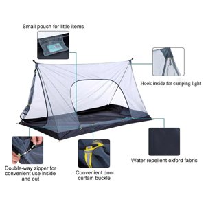 Camping Mesh Tent Ultralight Net Inner Tent Shield For Outdoor Double Person Shenzhuyue