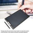 thumbnail image 4 of LCD Writing Tablet For Kids,12 Inch Color Toddler Doodle Board With Pen Holder,Erasable Reusable Electronic Pressure Sensitive Drawing Tablet,Learning Toy Gift For Boys Girls, 4 of 8