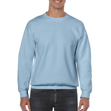 Gildan Mens Heavy Blend Crewneck Sweatshirt, XL, Light Blue