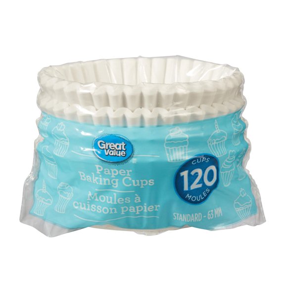 Great Value Paper Baking Cups