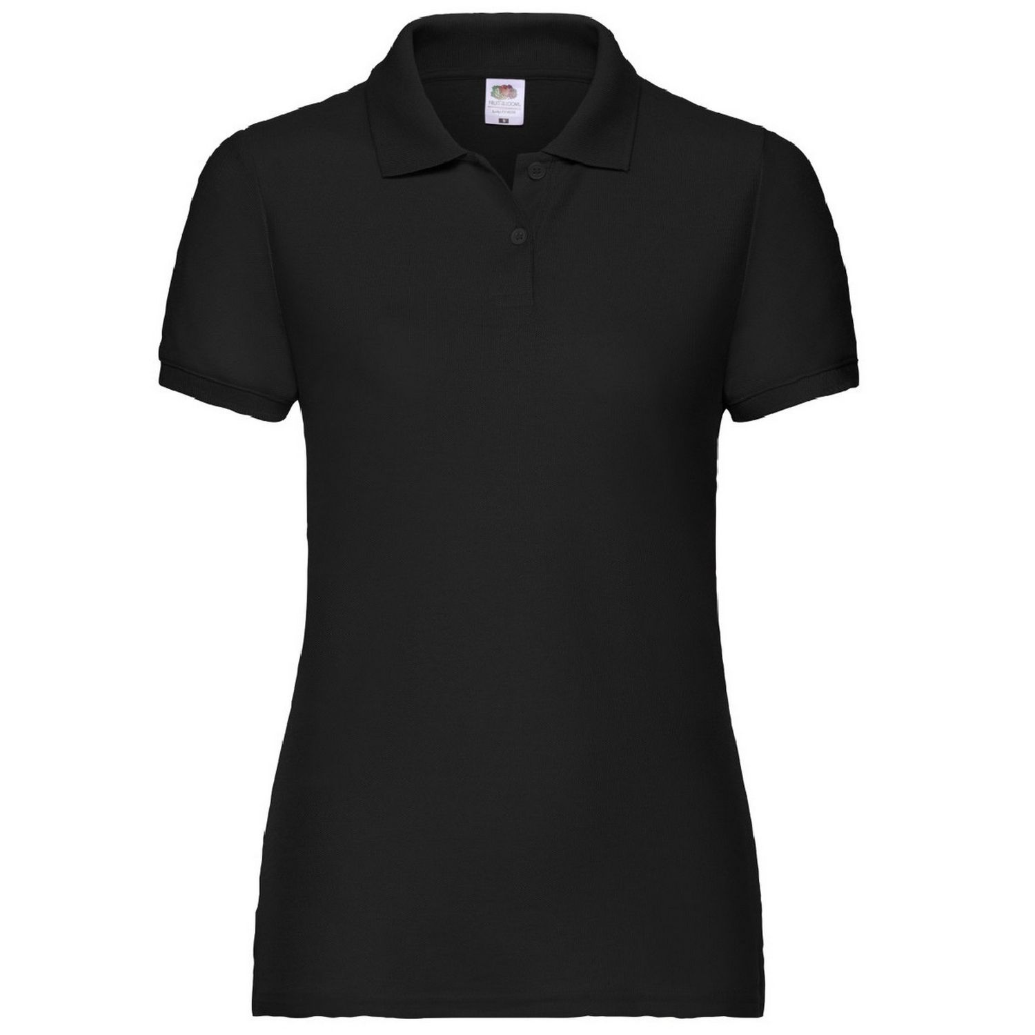 Fruit Of The Loom Womens Lady Fit Short-Sleeved Polo Shirt