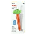 thumbnail image 2 of Nûby 100% Soft Silicone Carrot Tube Baby Teether, for Children 3 Months+, 2 of 6