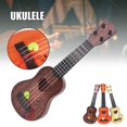 thumbnail image 3 of MesaSe Classical Ukulele Guitar Musical Instrument Interactive Ukulele Toy For Kid  38CM Khaki, 3 of 8