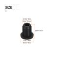 thumbnail image 2 of Unique Bargains Rubber Grommet Mount Dia 15/64' (6mm) Round T Type for Wire Protection 10 Pack, 2 of 5