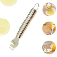 thumbnail image 2 of TIMIFIS Couteau de Rasage Râpe à Fruits en Acier Inoxydable Rasoir à Citron en Acier Inoxydable Rasoir à Citron Râpes, 2 of 2