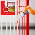 thumbnail image 4 of Meitianfacai Water-Based Rust-Proof Metal Paint with Built-in Brush, 180ml Easy Application Coating for DIY Projects, Environmentally Friendly Protective Finish for Various Metal Surfaces (Red), 4 of 5