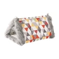 thumbnail image 1 of GROWTH TANK 2 en 1 Maison pour Chat Chaud Doux Lavable Coussin Réversible Velours Autochauffant Triangle, 1 of 9