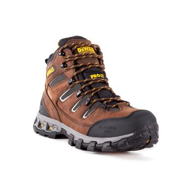 DeWALT Bottes de Travail Imperméables à Embout d'Aluminium Résistantes aux Perforations pour Hommes Argon Bison - DXWP10019-BIS