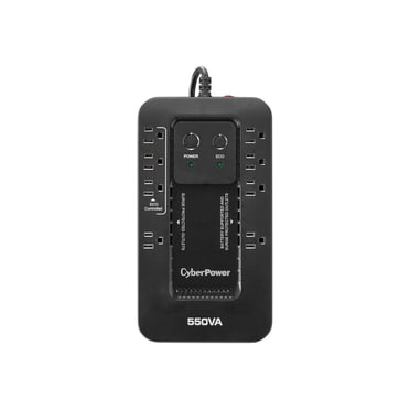 CyberPower Ecologic Series EC550G - UPS - CA 120 V - 330 Watts - 550 VA - USB - Connecteurs de Sortie : 8