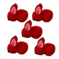 thumbnail image 2 of XYAIYT 5pcs Mini Easter Bunny Doll Set,Soft Cuddly Stuffed Rabbit Toys for Kids,Perfect for Easter Gifts,Birthday Parties,Classroom Rewards,Interactive Play,Easy to Clean Carry,Red, 2 of 2