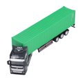 thumbnail image 4 of Modèle de Camion Porte-Conteneurs, Longue Durée de Vie Réaliste Vif 1:48 Fabrication Soignée Robuste Durable Jouet Camion Porte-Conteneurs pour Décoration pour Ornements Vert, 4 of 8