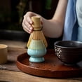 thumbnail image 4 of Oleegame 2PC Kitchen Utensils Set Hand Made Matcha Tea Set With Matcha Tea With 100 Set 80 Japanese Tea Whisk, 4 of 4