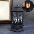 thumbnail image 1 of YIMWNYI Halloween Mini Lantern – Battery Operated LED Lantern for Home Décor, Portable Decorative Lantern for Table Centerpieces, Indoor & Outdoor Use, Hanging Light for Halloween Decorations, 1 of 6