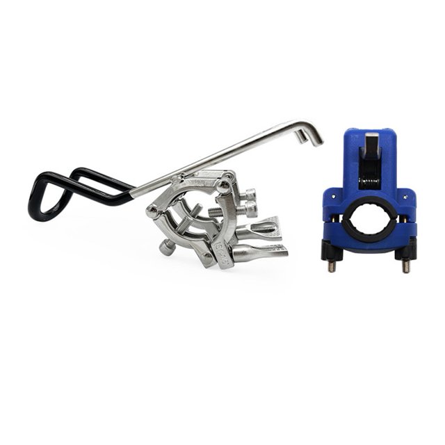 Pince de Montage en Acier Inoxydable pour Bateau Support de Canne à Pêche Réglable