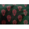 thumbnail image 4 of oneOone Cotton Silk Fabric Floral Block Printed Craft Fabric BTY 42 Inch Wide, 4 of 4