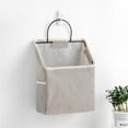 thumbnail image 1 of Agiferg Bathroom Hanging Bag Storage Bag Wall-mounted Fabric Desktop Storage Bag, 1 of 1