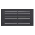 thumbnail image 2 of Modway Tahoe Outdoor Patio Powder-Coated Aluminum 2-Piece Set in Gray Charcoal, 2 of 10