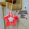 thumbnail image 5 of Polished Punk - Éponge de Bain Infusée de Savon pour Enfants et Préados, Fraises et Rêves (Lot de 3), 5 of 5