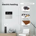 thumbnail image 2 of Smart Thermostat For Electric Floor Heating Gas Boiler Water Heating With Remote Control Compatible For Alexa Voice Control Energy Saving WiFi Thermostat For Tuya App(16A), 2 of 7
