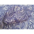 thumbnail image 5 of oneOone Cotton Cambric Blue Fabric Block Craft Projects Decor Fabric Printed By The Yard 56 Inch Wide, 5 of 5