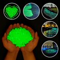 thumbnail image 4 of Glow in The Dark Rocks Luminous Stones Pebbles Stone Noctilucent Cobblestones For Walkway Yard Grass Aquarium Fish Tank Container Decoration, 4 of 6