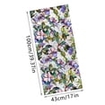 thumbnail image 3 of Rainbow Floral Static Cling Window Film Removable Decal for Glass Door Privacy No Botanical Design, 3 of 5
