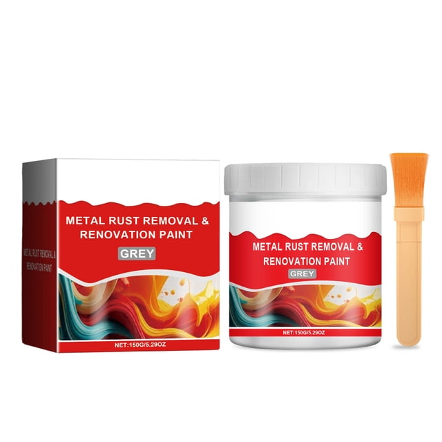 Water-Based Anti-Rust Paint for Metal Surfaces | Durable Coating for Fences, Tools, and Outdoor Equipment