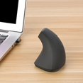 thumbnail image 2 of Ergonomic Mouse High Precision Optical Vertical Mouse Adjustable DPI Wireless Computer Mouse black, 2 of 5