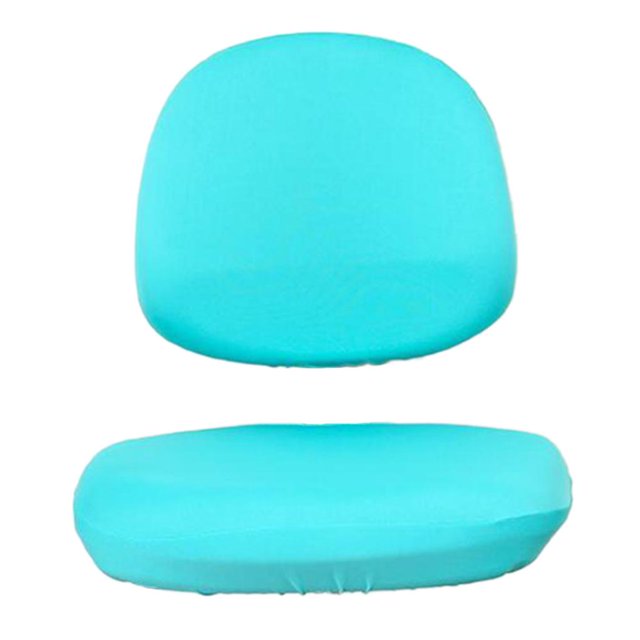 Removable Office Computer Covers Swivel Rotate Slipcover (Back Cover and Seat Cover) - Seat Size Back Size