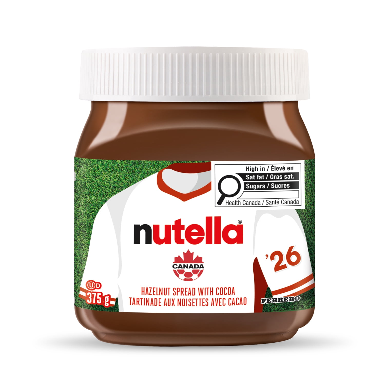 NUTELLA Hazelnut Spread with Cocoa for Breakfast, 375 g
