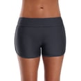 thumbnail image 1 of Charmo Women Swimsuit Bottom Tummy Control Swimming Shorts Solid Swim Trunks, 1 of 7