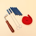 thumbnail image 4 of 8 Pcs Professional Piano Tuning Mute Kit Tuning Hammer Lever Tuner Mute Kit Piano Tuning Tools, 4 of 8