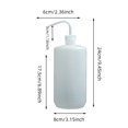 thumbnail image 2 of Bouilloire à Eau Intérieur en Acier Inoxydable Bouilloire à Col de Cygne Petite Bouilloire Programmable Bouilloire Rotative Hotpot Bouilloire à Versement en Cuivre Bouteille de Capacité 500ml Ou 1000ml Blanche Réutilisable Nettoyage, 2 of 3