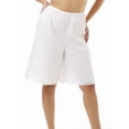 thumbnail image 1 of Underworks Woven Cotton Pettipants 9-inch Inseam, 1 of 5