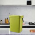 thumbnail image 1 of TIMIFIS Hanging Trash Can Punch- Kitchen Cabinet Hanging Trash Can Large Household with Lid Wall-Mounted Bathroom Trash Can Kitchen Essentials, 1 of 6