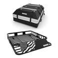 thumbnail image 1 of EDTara Universal Roof Rack Carrier Basket, 200 lb Capacity Rooftop Cargo Rack, Heavy-Duty Car-Top Luggage Holder for SUVs, Trucks & Vehicles, 1 of 9