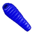 thumbnail image 4 of Duck Down Sleep Bag Thermal Mummy Sleeping Bag Camping Hiking Blue 1000g, 4 of 7