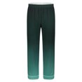 thumbnail image 4 of cllios Mens Long Sleeve Pajamas Sets Gradient Print Loungewear Ultra Soft Button Down Sleepwear 2 Pcs Pj Set with Pockets, 4 of 6