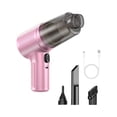 thumbnail image 2 of RRJ Wireless Car Vacuum Cleaner Handheld Portable Vacuum And Blower Cordless Mini Car Vacuum Cleaner, 280g Lightweight Car Interior Cleaner for Pet Hair Dust Crumbs, Multi-Function Auto Vacuum, 2 of 9
