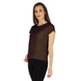 thumbnail image 4 of Inkmeso Solid Short Sleeve Basic T-Shirt For Womens Patch Pocket Casual Summer Basic Top, 4 of 7