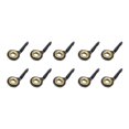 thumbnail image 1 of 10 Pieces Stainless Steel Fishing Rod Guides Fishing Line Guides Eye Sets 4, 1 of 8