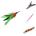 thumbnail image 3 of Wweixi Pet Cat Dogs Toys Interactive Plush Toy Feather Stick Wand Replacement Head No.01, 3 of 6
