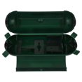 thumbnail image 1 of Waterproof Extension Cord Protector Safety Cover For Outdoor Use For Christmas Lights Electric Box Cable And Plug Protection Green, 1 of 9